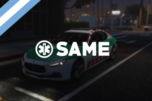 Maserati Ghibli SAME Argentina [Add-On | FiveM] Medicos Buenos Aires - EMS